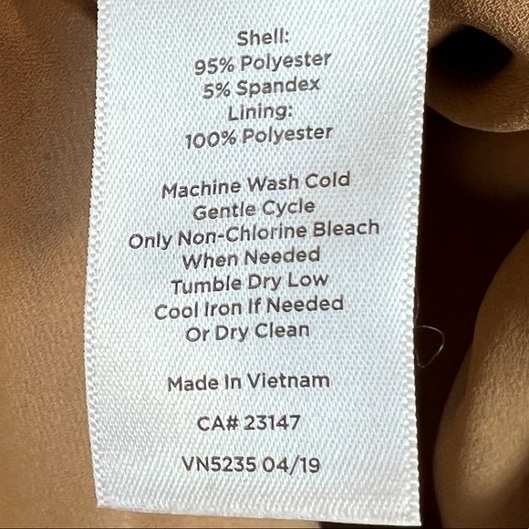 Talbots SOFT LEOPARD PRINT FIT & FLARE DRESS Size 4 Petite - Picture 10 of 10